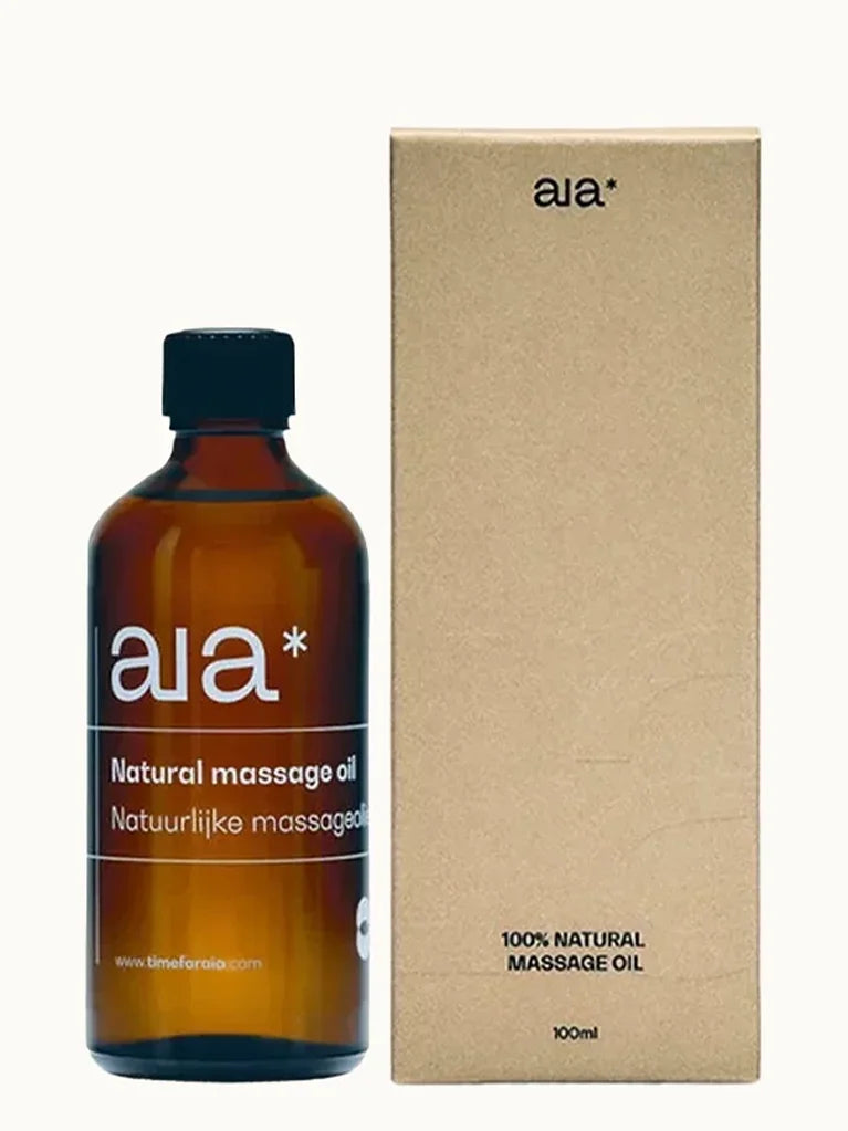Embalagem de Óleo de massagem sem perfume, Aia Intiamcy, 110 mL