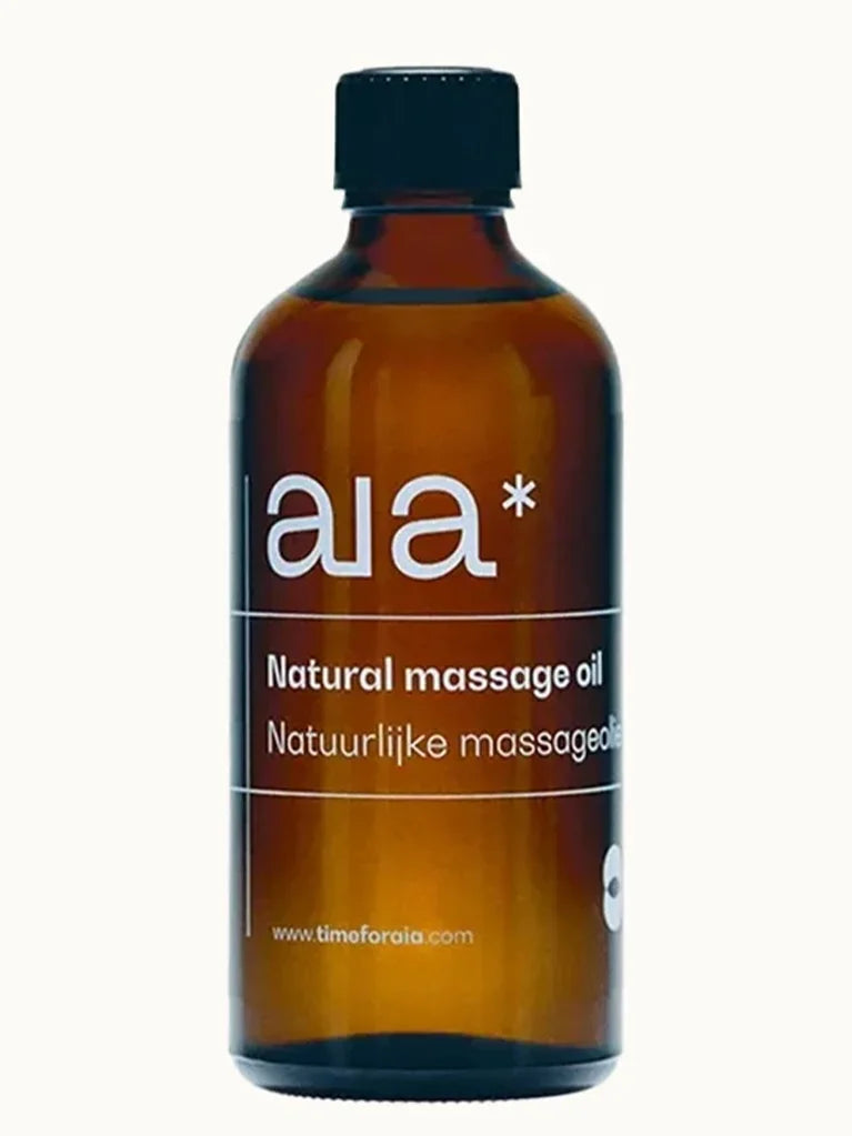Frasco de Óleo de massagem sem perfume, Aia Intiamcy, 110 mL