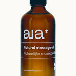 Frasco de Óleo de massagem sem perfume, Aia Intiamcy, 110 mL