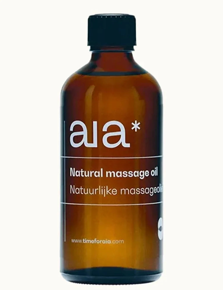 Frasco de Óleo de massagem sem perfume, Aia Intiamcy, 110 mL
