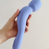 Com, vibrador varinha