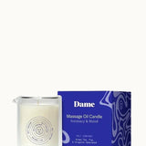 Dame Melt Together, green tea, fig, and cedar massage candle