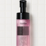 Iroha, espuma de limpeza íntima de rosa e gerânio