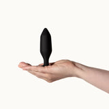 Je Joue Onyx, plug anal com vibração, para experientes
