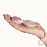 Le Wand, ovos yoni de quartzo rosa