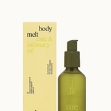 Sitre Body Melt, óleo de massagem sem perfume