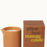 Pillow Haze, vela de massagem de bergamota e eucalipto, 170 mL